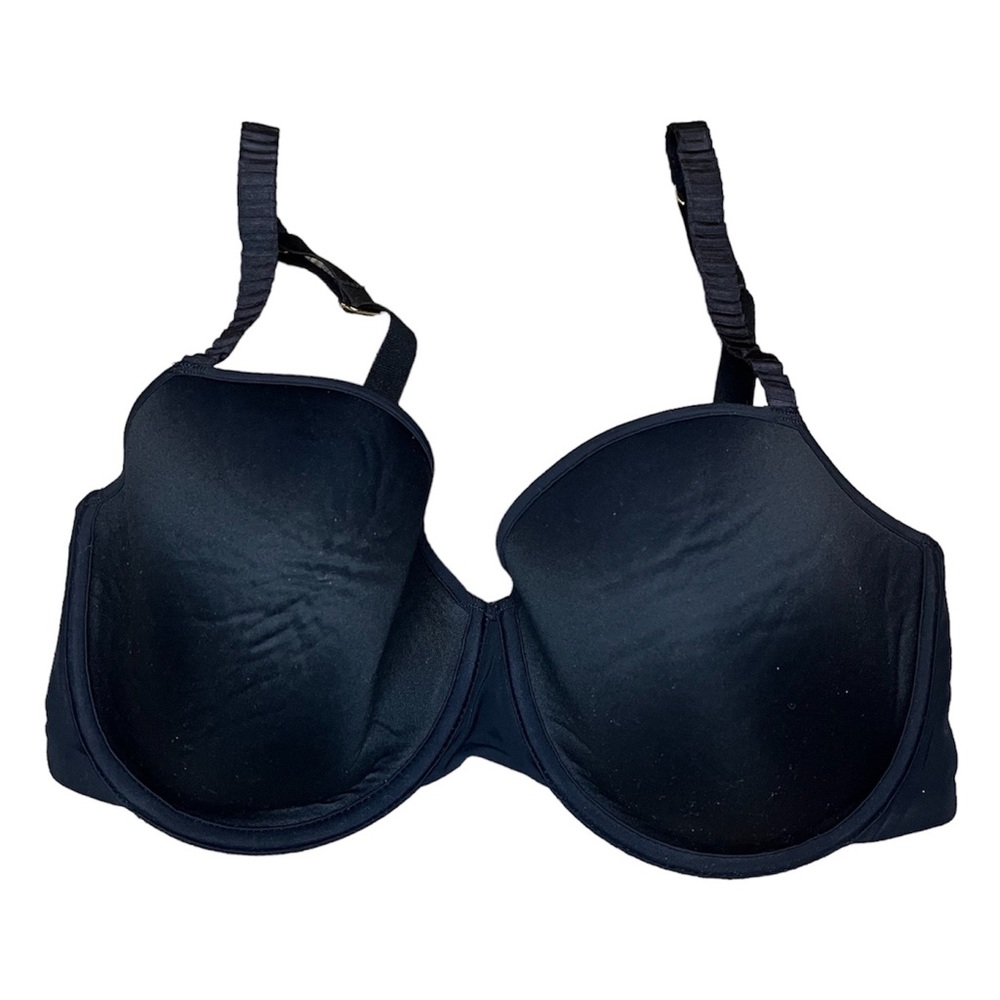 ThirdLove 24/7 Classic T-Shirt Bra Black Size 32F Adjustable Everyday Bra